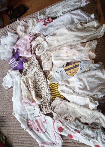 kız çocuk kıyafetleri yeni doğan hepsi temiz - Görsel 3