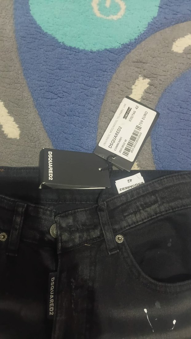 Dsquared2 slim fit kadın pantolon - Görsel 3