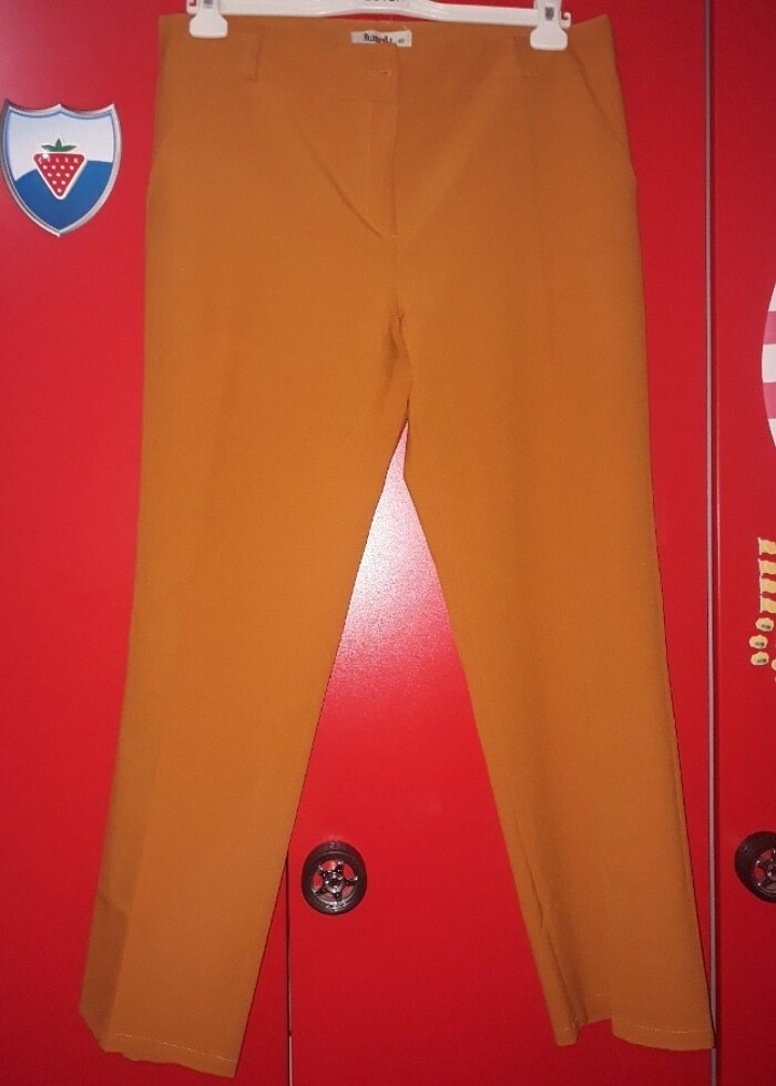 Rumella hardal renk pantolon - Görsel 3