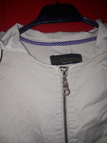 Primaro kısa yumusak kot çeket - Görsel 2