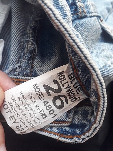 BLUE HOLLYWOOD kot jeans - Görsel 5