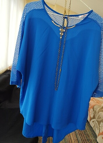 Saks mavisi bluz