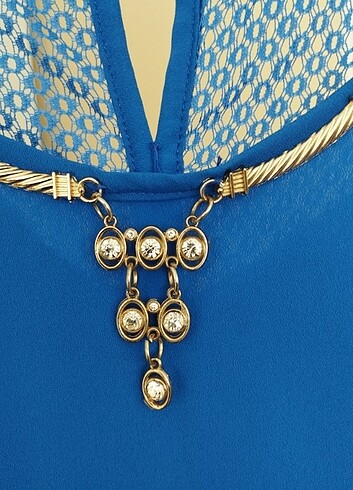 Trendyol & Milla Saks mavisi bluz