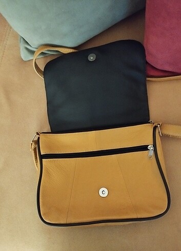Accessorize Hardal sarı askılı çanta