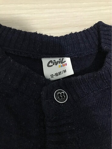 12-18 Ay Beden Civil hırka