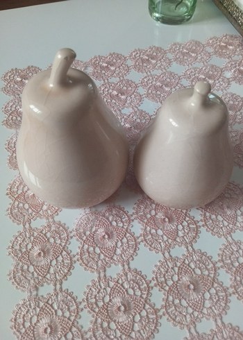 Pastel Beyaz Armut Figürleri - Görsel 3