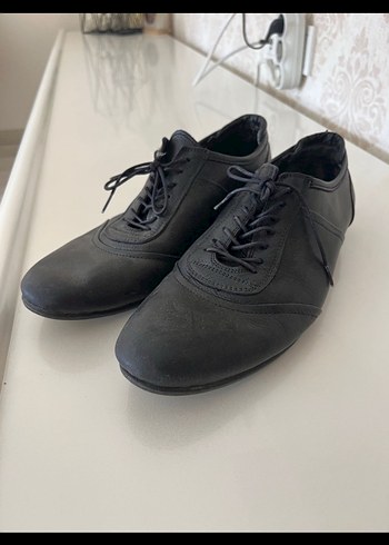 Siyah Spor Ayakkabı deri - Görsel 4