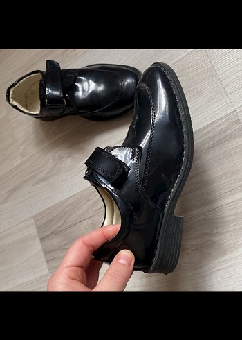 Tokalı Siyah Erkek Çocuk Özel Ayakkabısı - Görsel 2