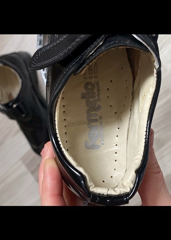 Tokalı Siyah Erkek Çocuk Özel Ayakkabısı - Görsel 3