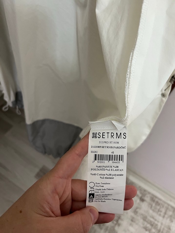 Beyaz Uzun Kadın Yağmurluk - Görsel 5