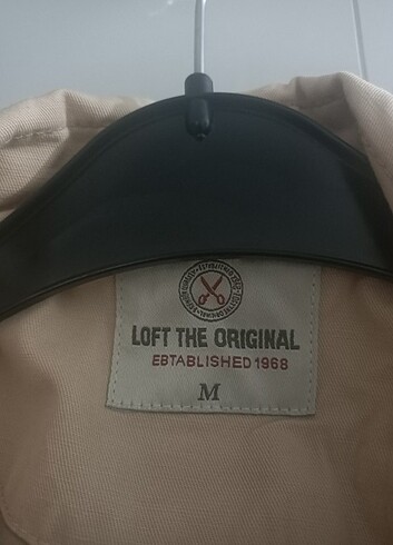 m Beden camel Renk Loft trençkot orijinal 