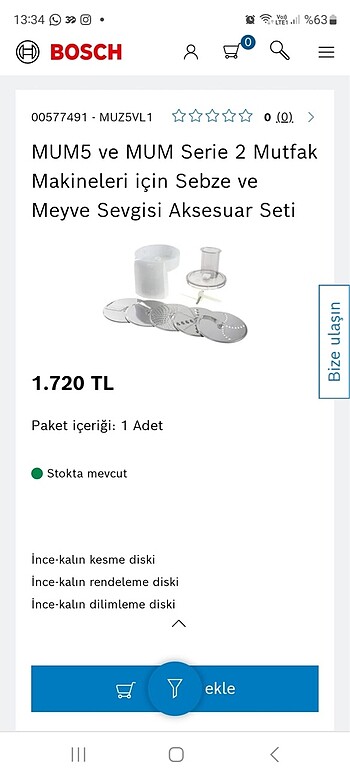 Sadece RENDE seti satılık