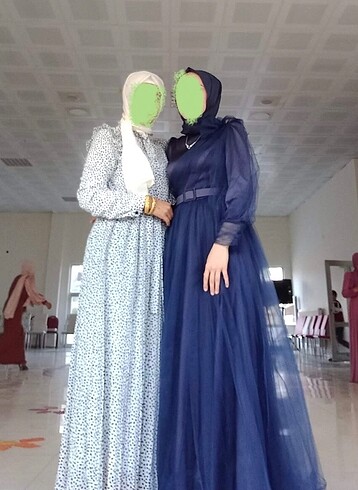 Henna Gelinlik Lacivert 36/s beden abiye