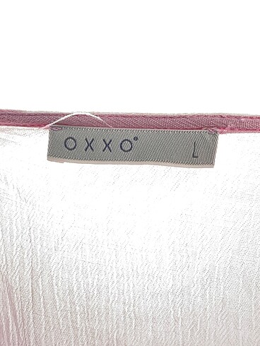 l Beden pembe Renk oxxo Bluz %70 İndirimli.