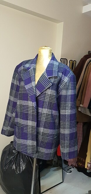 Vintage kadın blazer ceket