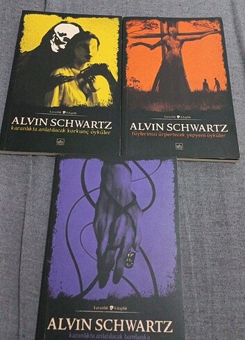 Alvin schwartz serisi 3 tane