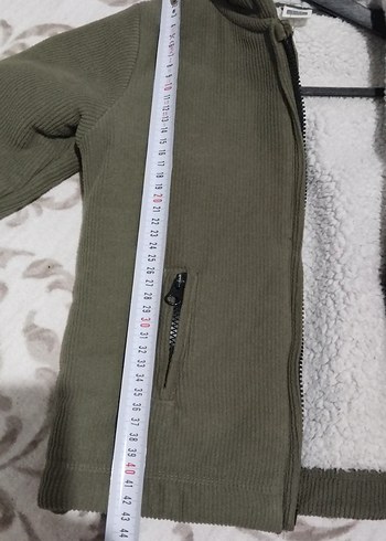 Erkek Çocuk Gri Fermuarlı Sweatshirt - Görsel 5