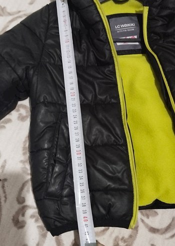 Siyah Erkek Çocuk Fermuarlı Street Wear Mont - Görsel 6