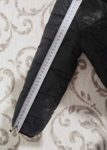 Siyah Erkek Çocuk Fermuarlı Street Wear Mont - Görsel 7