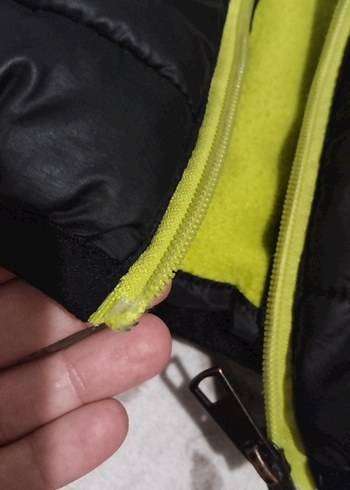 Siyah Erkek Çocuk Fermuarlı Street Wear Mont - Görsel 8