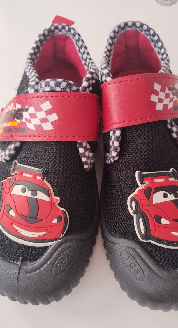 Renkli Baskılı Erkek Çocuk kreş Ayakkabısı - Görsel 4