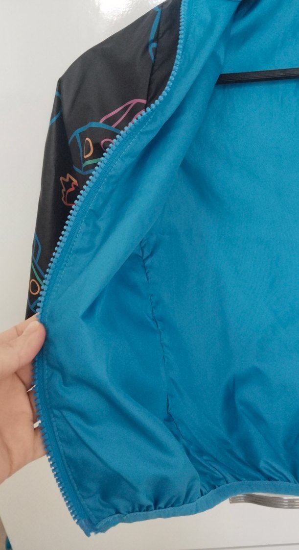 Erkek Çocuk Baskılı Fermuarlı Yağmurluk - Görsel 2