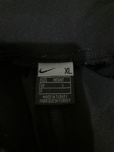 xl Beden siyah Renk Nike mont