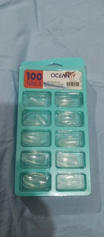 Yeni 100 adet takma tırnak