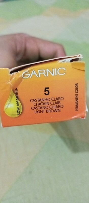 Saç boyası 125 ml. Keratin&C vitamini&zeytinyağı özlü - Görsel 4