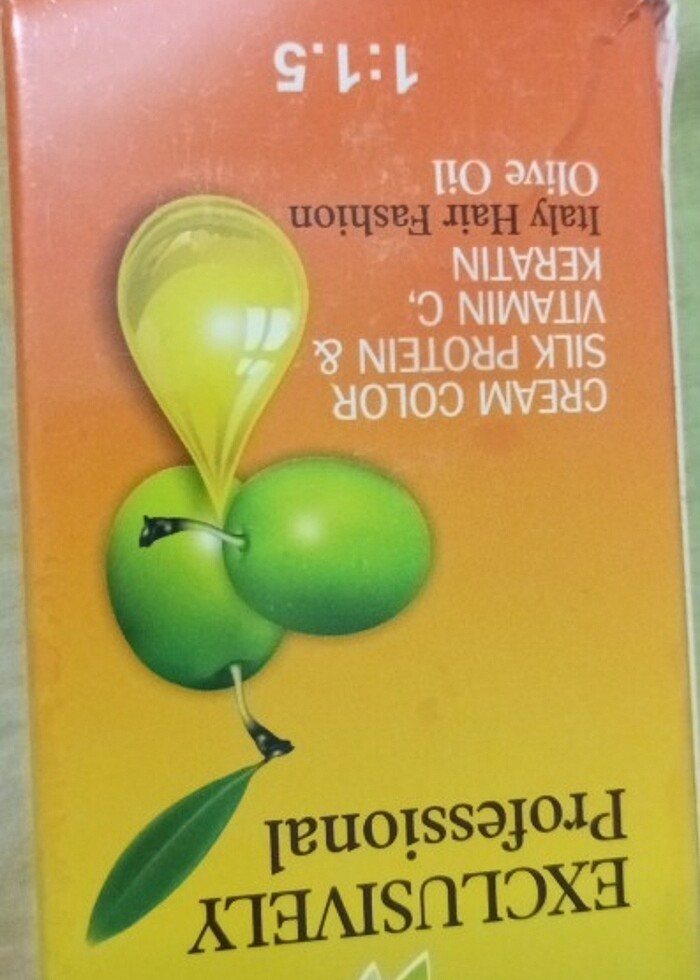 Saç boyası 125 ml. Keratin&C vitamini&zeytinyağı özlü - Görsel 2