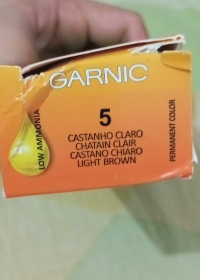 Saç boyası 125 ml. Keratin&C vitamini&zeytinyağı özlü - Görsel 4