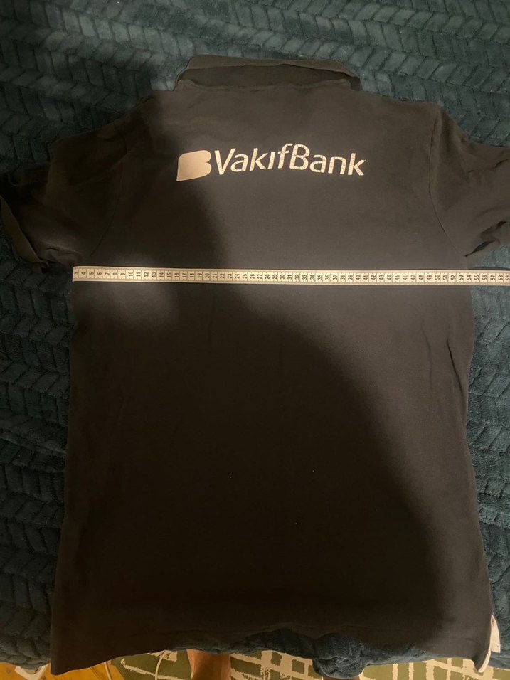 Nike Siyah Erkek Polo Tişört Vakıfbank Antrenör Tişörtü - Görsel 2