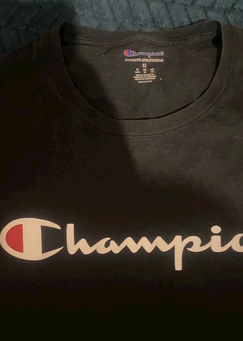 Champion Siyah Erkek Kısa Kollu Tişört Orjinal Xl - Görsel 2