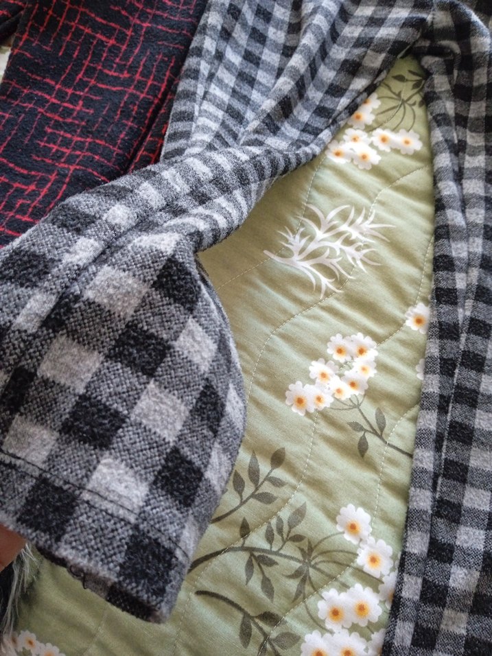 Gri Bağcıklı Kürklü Kız Tayt - Görsel 4