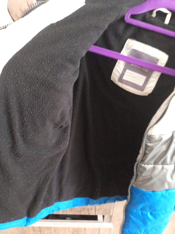 Erkek Çocuk Renk Bloklu Fermuarlı Mont - Görsel 4