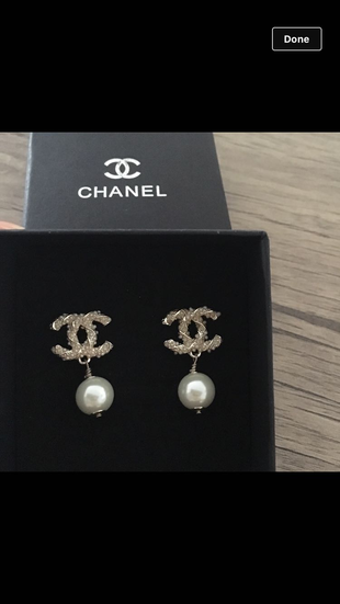 Chanel Chanel orjinal küpe