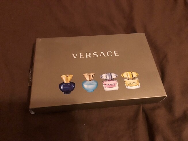 Versace 4?lü mini set orijinal parfüm 5ml