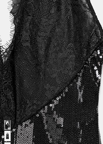 Zara pullu halter kısa elbise - Görsel 4