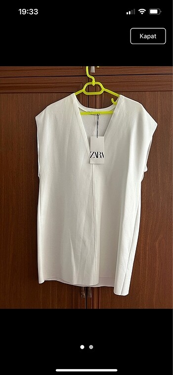 Zara scuba görünümlü yelek