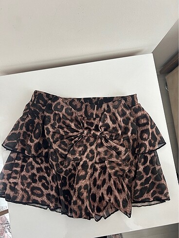 xs Beden Leopar etek