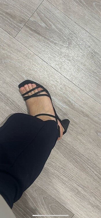 Deichmann Siyah topuklu ayakkabı