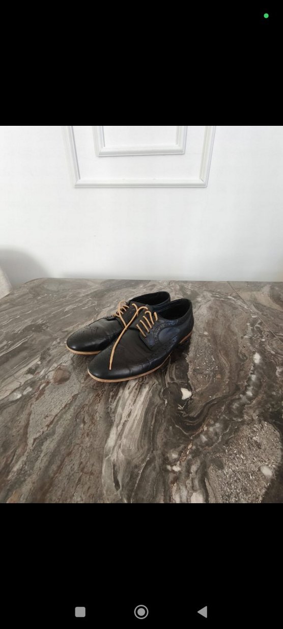 Siyah Erkek Klasik Ayakkabı - Görsel 3