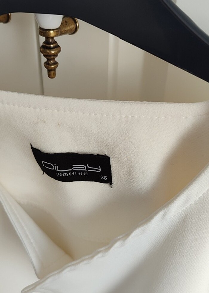 Beyaz trenç - Görsel 2