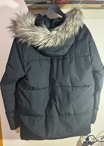 H&M erkek yaka kürklü su geçirmez mont - Görsel 2