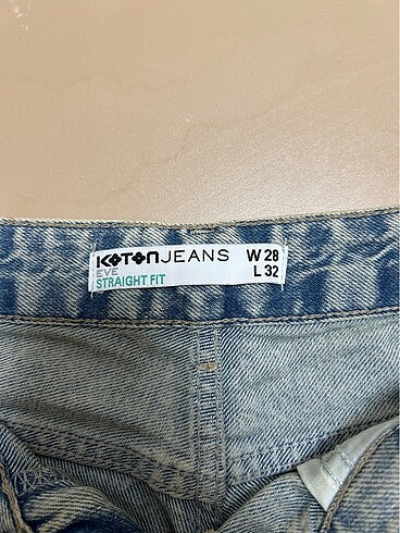 32 Beden koton jeans