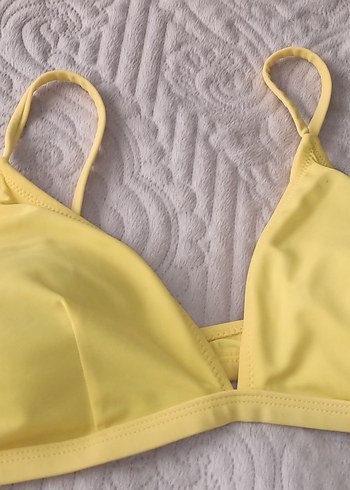 LC Waikiki Sarı Bohem Tarzı Bikini Üstü