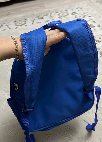 Renkli Mavi Çocuk Okul Çantası - Görsel 3