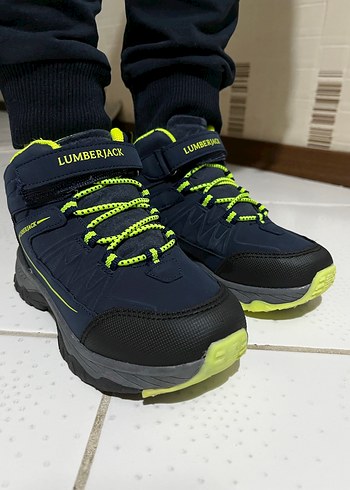 Sarı Detaylı Erkek Çocuk Street Wear Bot - Görsel 4