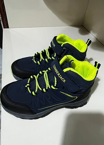 Sarı Detaylı Erkek Çocuk Street Wear Bot - Görsel 5