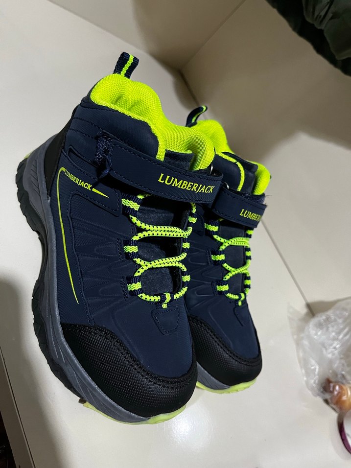 Sarı Detaylı Erkek Çocuk Street Wear Bot - Görsel 2